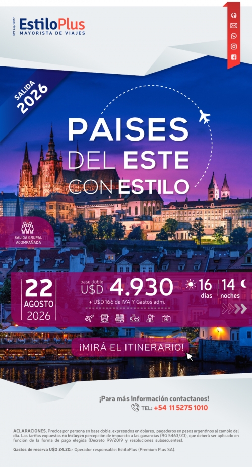 PA�SES DEL ESTE CON ESTILO